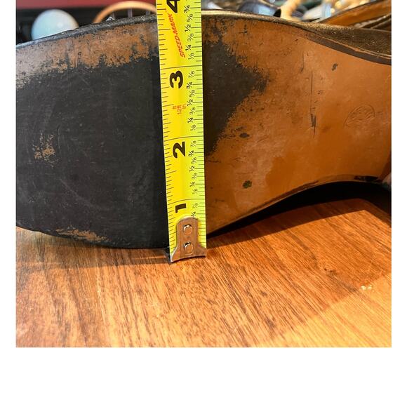 Verde Men’s Black Leather Fringe Loafers Size 10M Classic Slip-On Shoes - Picture 11 of 12